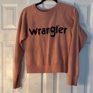 Wrangler Coral Sweatshirt with Logo